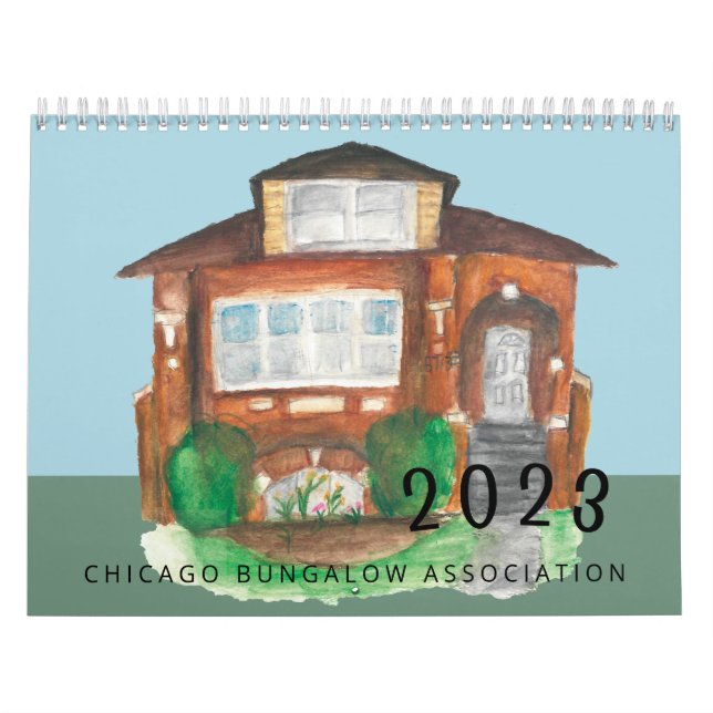 Calendário de 2023 da Associação Chicago Bungalow (Capa)