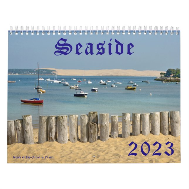 Calendário de 2023 da costa francesa (Capa)