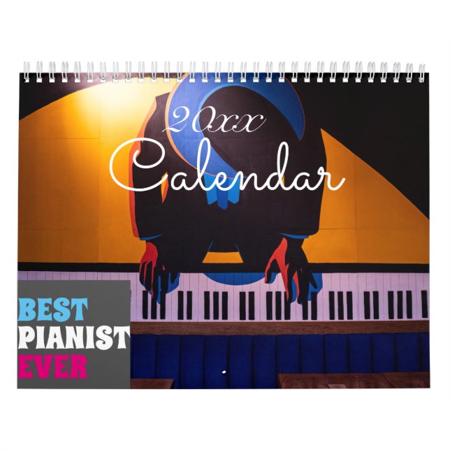 Calendário de 2023 | Melhor presente para pianista (Capa)