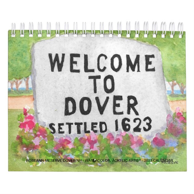 CALENDÁRIO DE 2023 - ROSEANN MESERVE ARTIST (Capa)