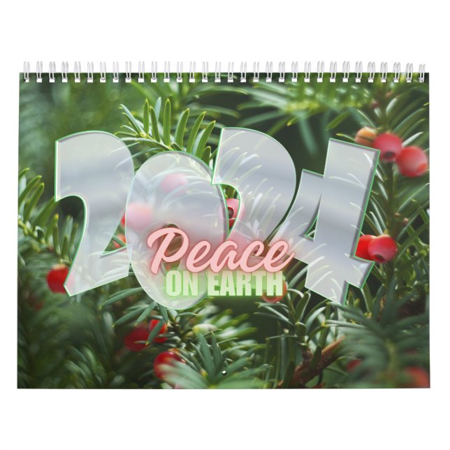 Calendário de 2024 - Desejo pela Paz (Capa)