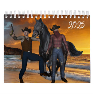Calendário de 2025 Cowboy Country Homens