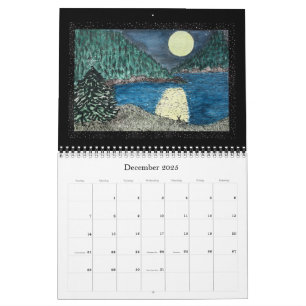 Calendário de 2025 da Coleção do Whimslee