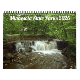 Calendário de 2026 do Minnesota State Parks