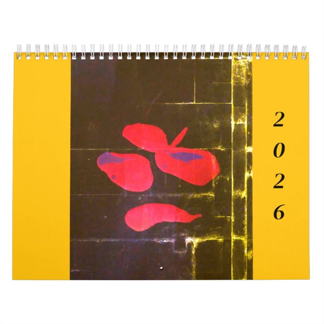Calendário de 2026 "Droping Petals" (Capa)