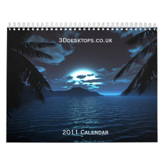 calendário de 3Ddesktops.co.uk 2011