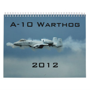 Calendário de A-10 Warthog