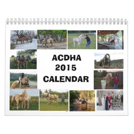 Calendário de ACDHA 2015