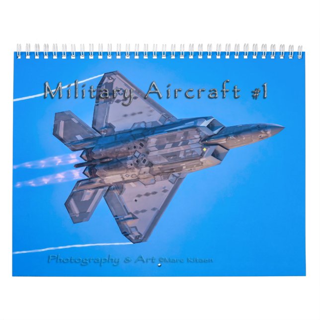 Calendário de Aeronaves Militares (Capa)