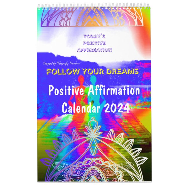 Calendário de Afirmação Positiva 2024 (Capa)