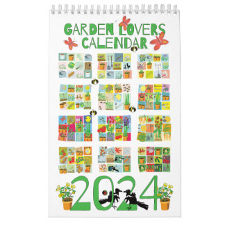 Calendário de Amantes de Jardim 2024