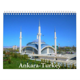 Calendário de Ancara-Turquia