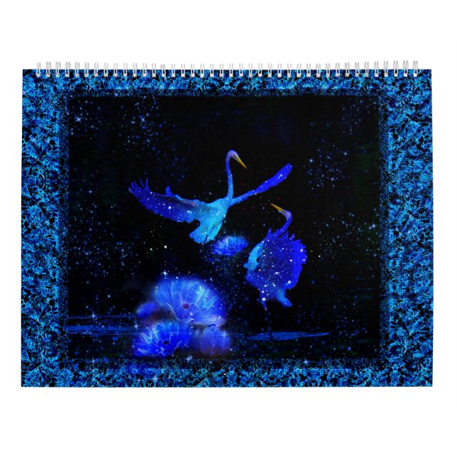 Calendário de animais de arte de sonho (Verso)