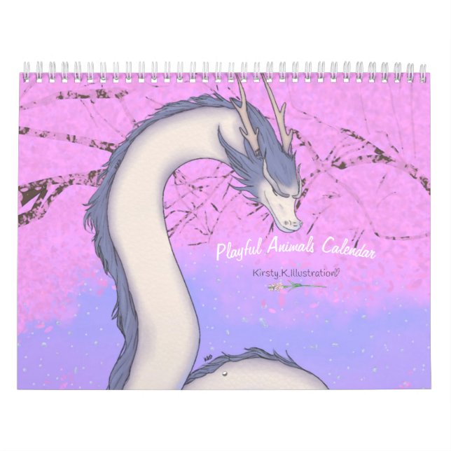 Calendário de Animais Divertidos (Capa)