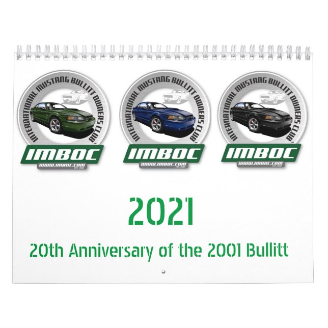 Calendário de Aniversário do 20 de Bullitt IMBOC 2 (Capa)