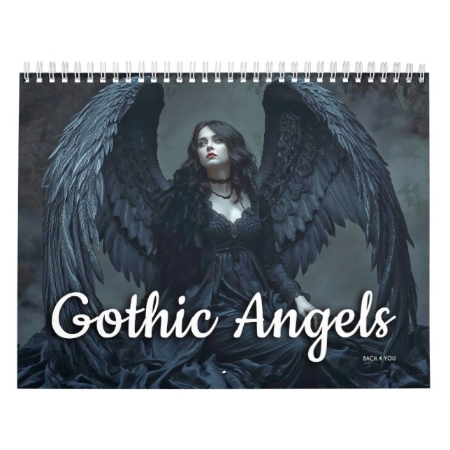Calendário de Anjos Góticos (Capa)