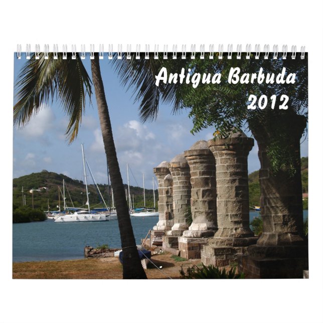 Calendário de Antígua Barbuda (Capa)