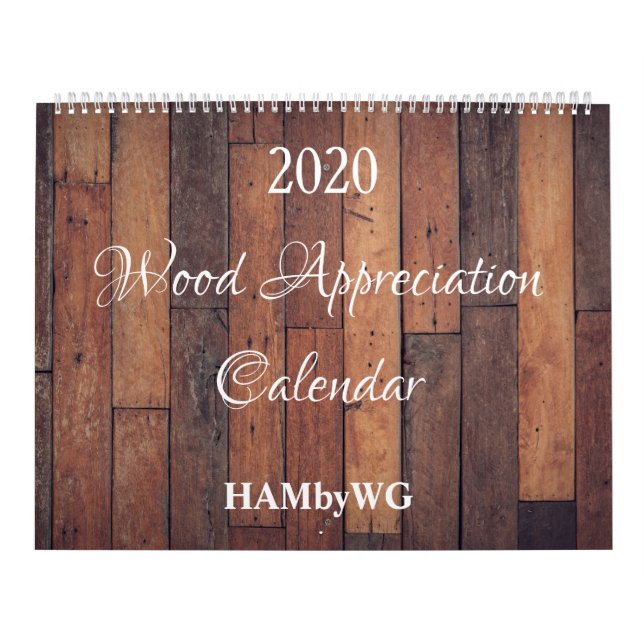 Calendário de Apreciação da Madeira HAMbyWG (Capa)