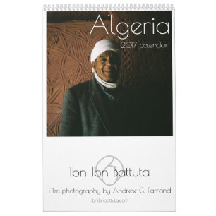 Calendário de ARGÉLIA 2017 por Ibn Ibn Battuta