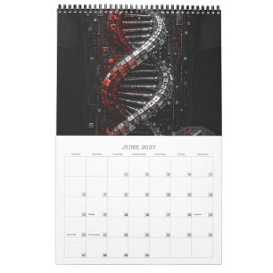 Calendário de Arte 3D de Luxo de 2027