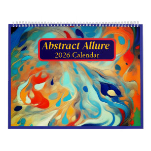 Calendário de Arte Abstrata Allure 2026