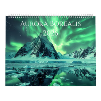 Calendário de Arte Aurora Borealis 2026