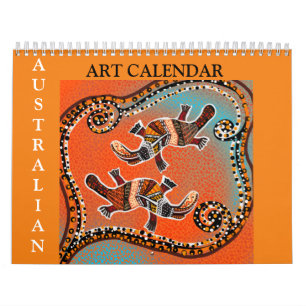 CALENDÁRIO DE ARTE AUSTRALIANO