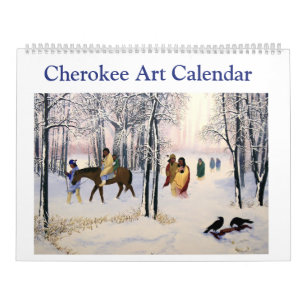 Calendário de Arte Cherokee
