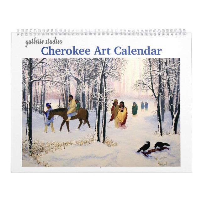 Calendário de Arte Cherokee 2022 (Capa)