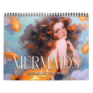 Calendário de Arte da Fantasia das Sereias de 2026