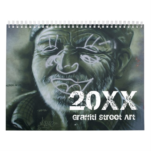 Calendário de Arte da Rua do grafite 20xx (Capa)