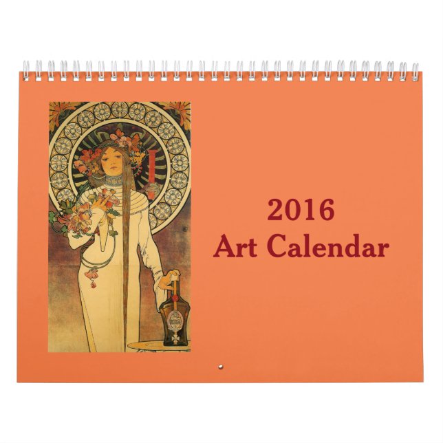 Calendário de Arte de 2016 (Capa)