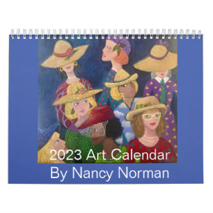 Calendário de arte de 2023 de Nancy Norman