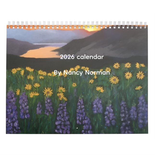 Calendário de Arte de 2026 (Capa)