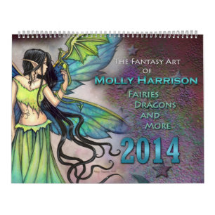 Calendário de Arte de Fadas e Fantasia de Molly Ha