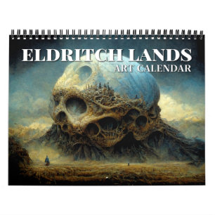Calendário de Arte de Fantasia Sombria Eldritch La