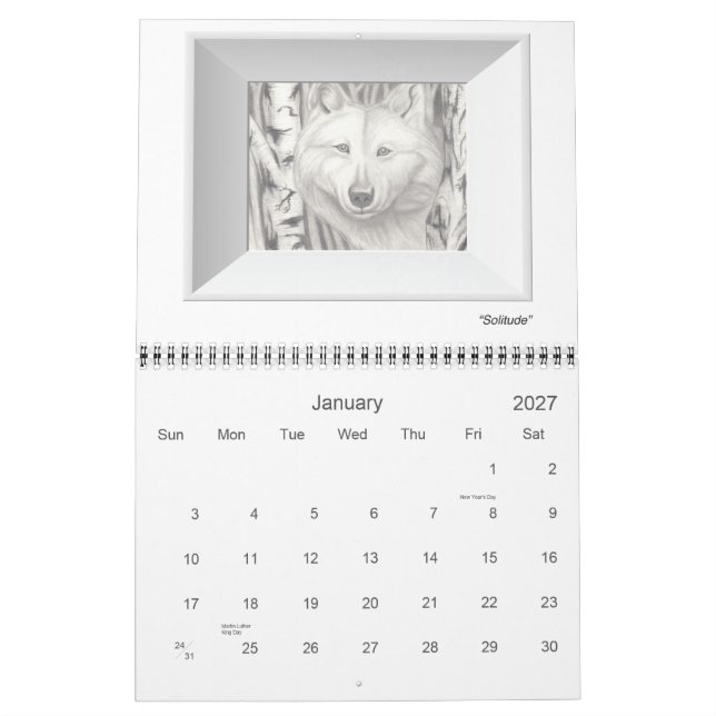 Calendário de Arte de Joe de 2011 (Jan 2027)