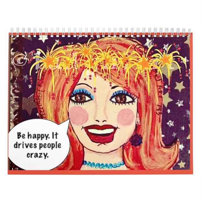 Calendário de arte de menina ruim (Capa)