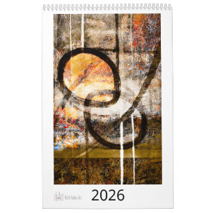 Calendário de Arte de Ruth Kedar 2026 em Branco