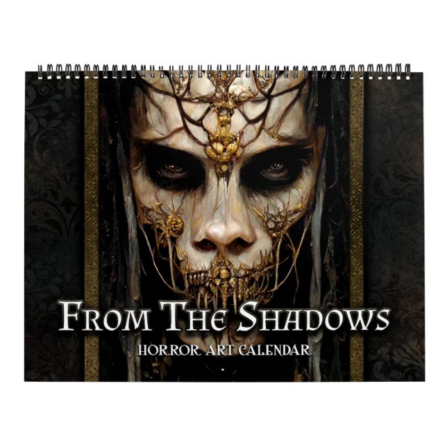 Calendário de Arte de Terror das Sombras 2027 (Capa)