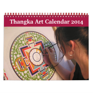 Calendário de Arte de Thangka 2014