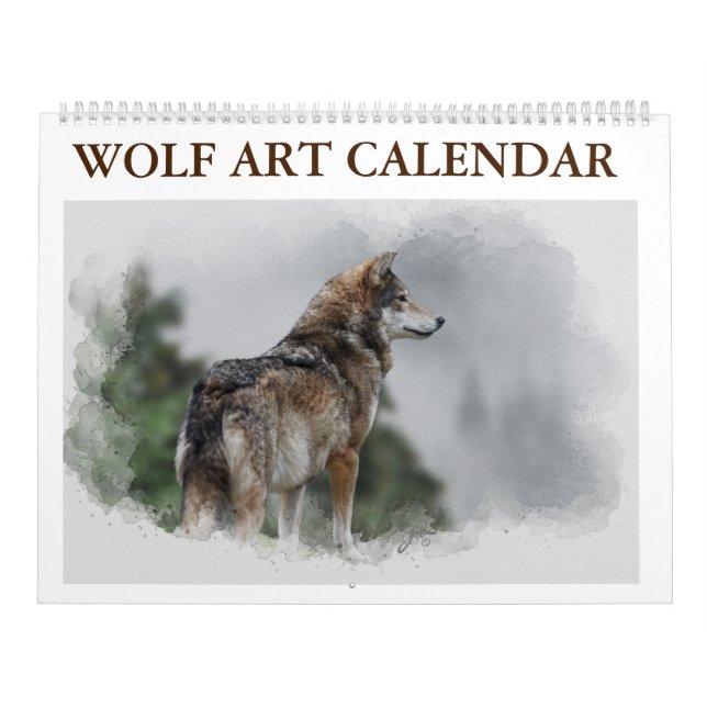 Calendário de Arte do Lobo (Capa)