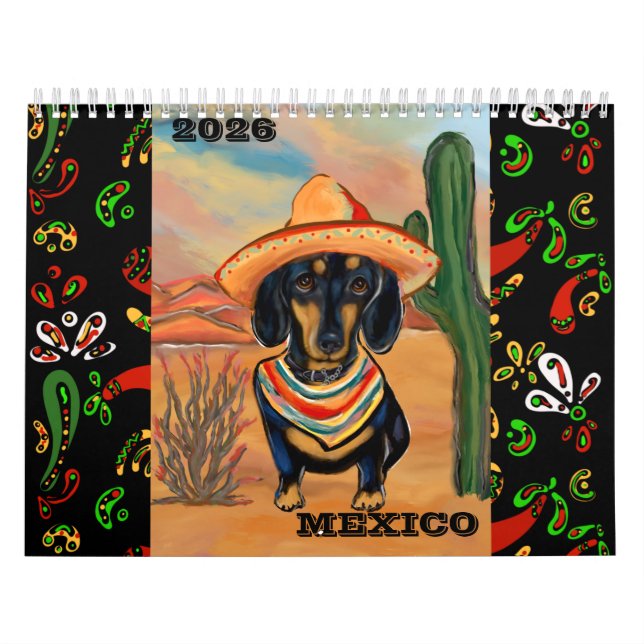 CALENDÁRIO DE ARTE DO MÉXICO (Capa)