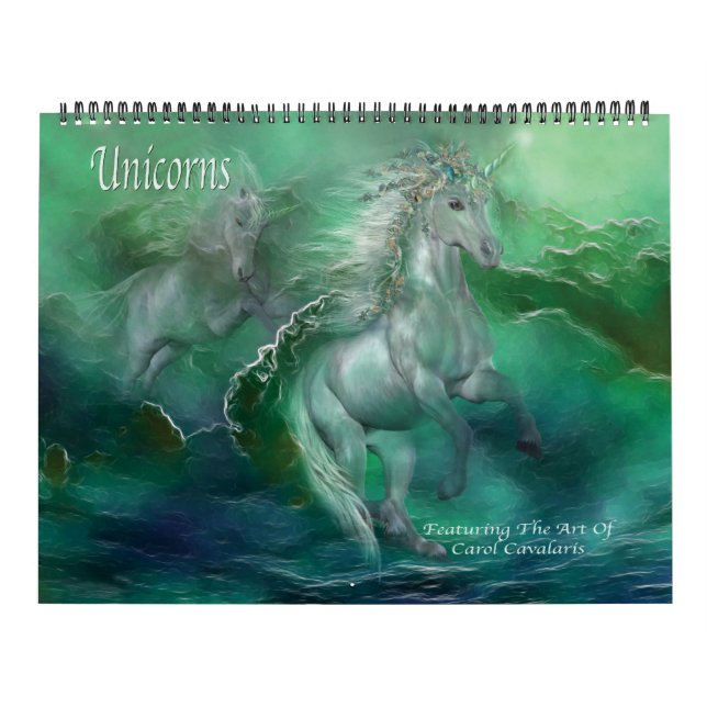 Calendário de Arte do Unicórnio 2013 (Capa)