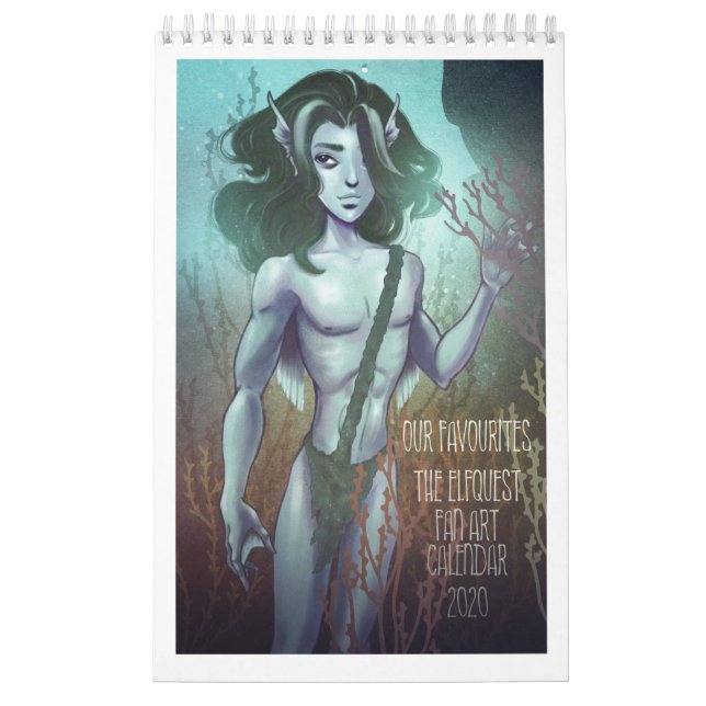 Calendário de Arte do Ventilador Elfquest 2020 (Capa)