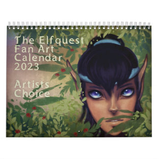Calendário de Arte do Ventilador Elfquest 2023