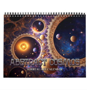 Calendário de Arte Espacial Surreal do Cosmos 2026
