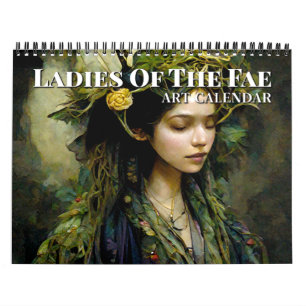 Calendário de Arte Fantasia 2027 Ladies Of The Fae