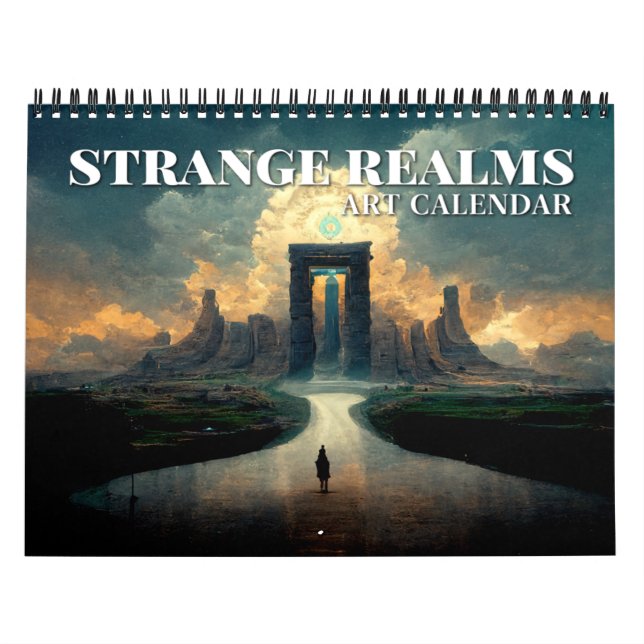 Calendário de Arte Fantasia 2027 Strange Realms 1 (Capa)