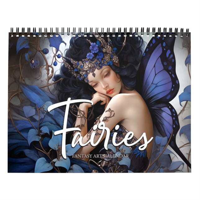 Calendário de Arte Fantasia das Fadas 2027 2 (Capa)